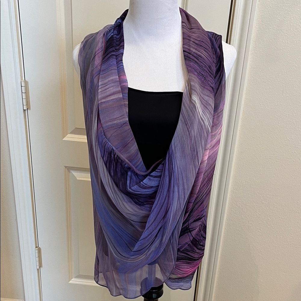 Elizabeth + James silk top - Picture 1 of 12